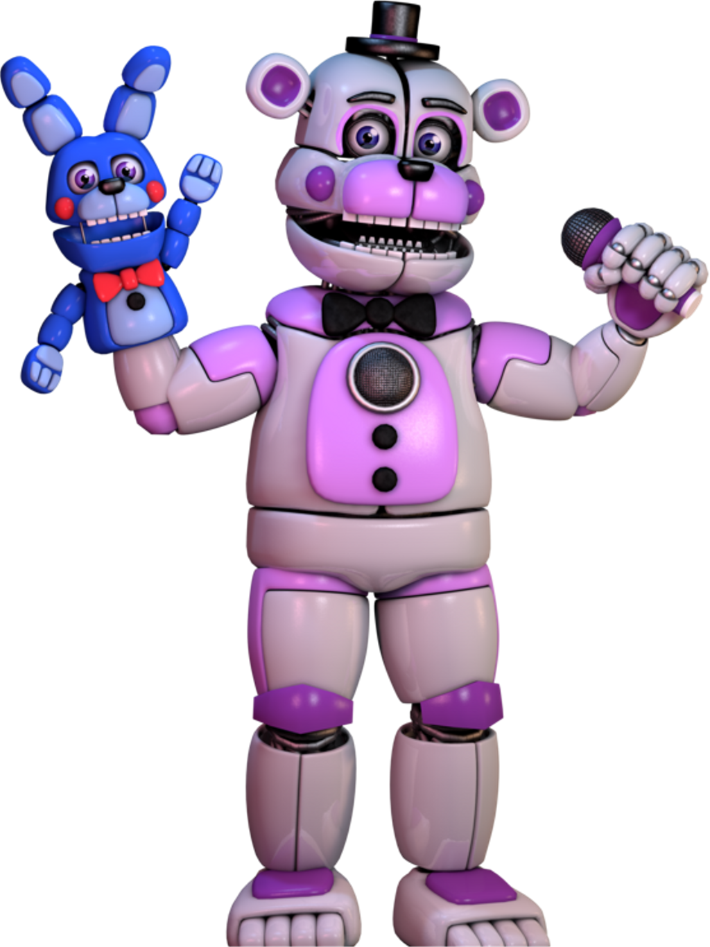 Freetouse Sticker - Nightmare Fnaf 4 World Clipart (1024x1366), Png Download
