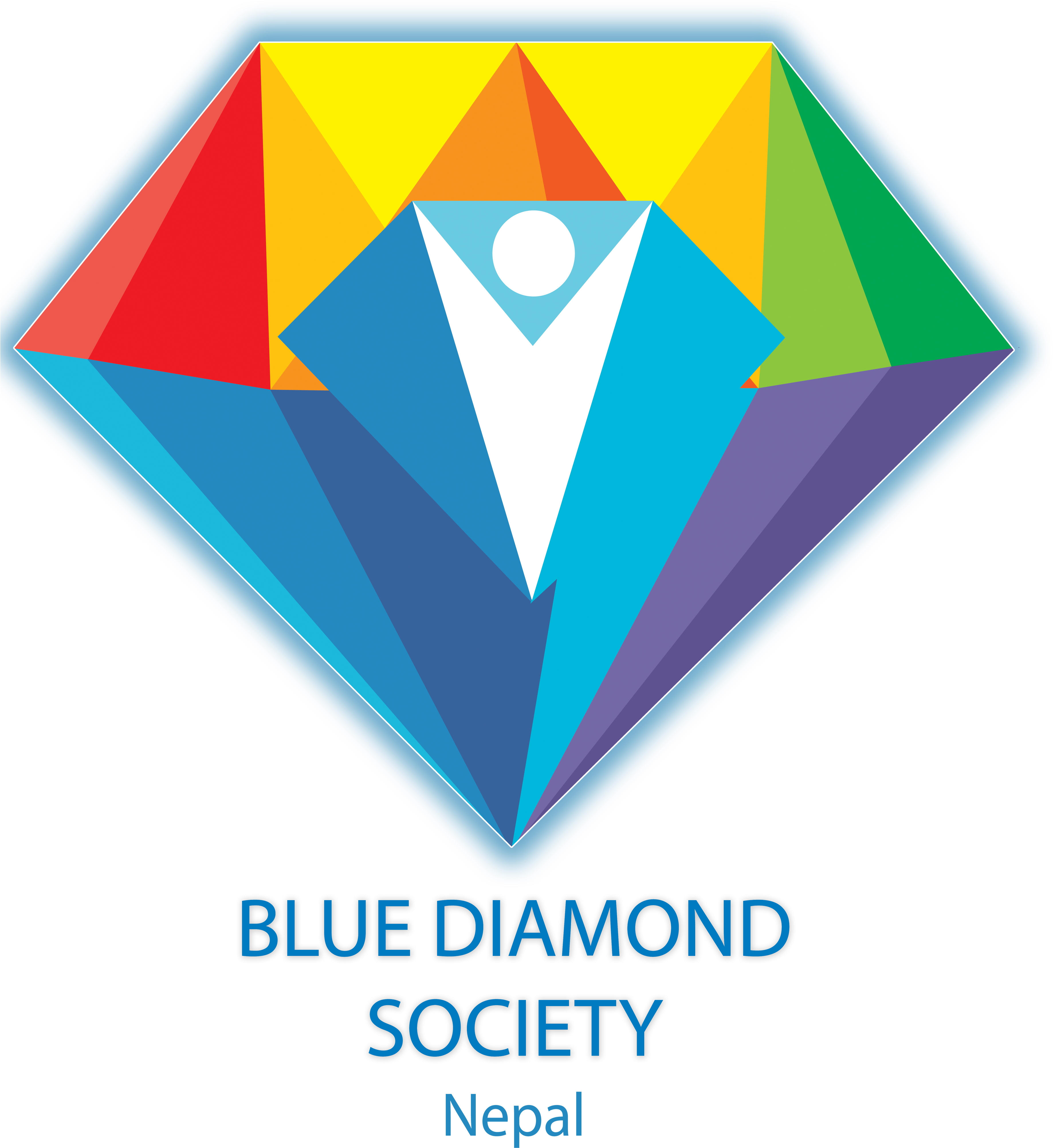 Blue Diamond Logo Mukeshstha Clipart (6840x7200), Png Download