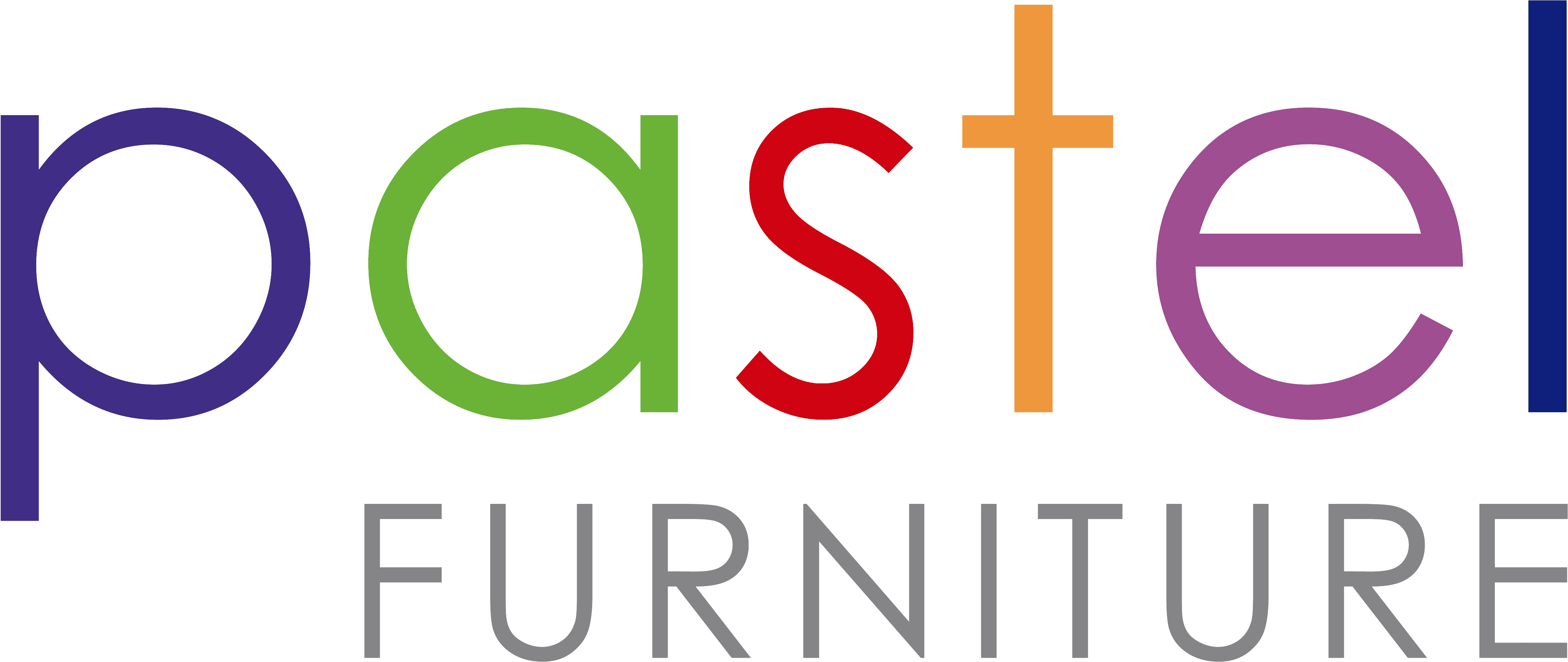 Pastel Furniture Logo - Furniture Clipart (6000x2500), Png Download