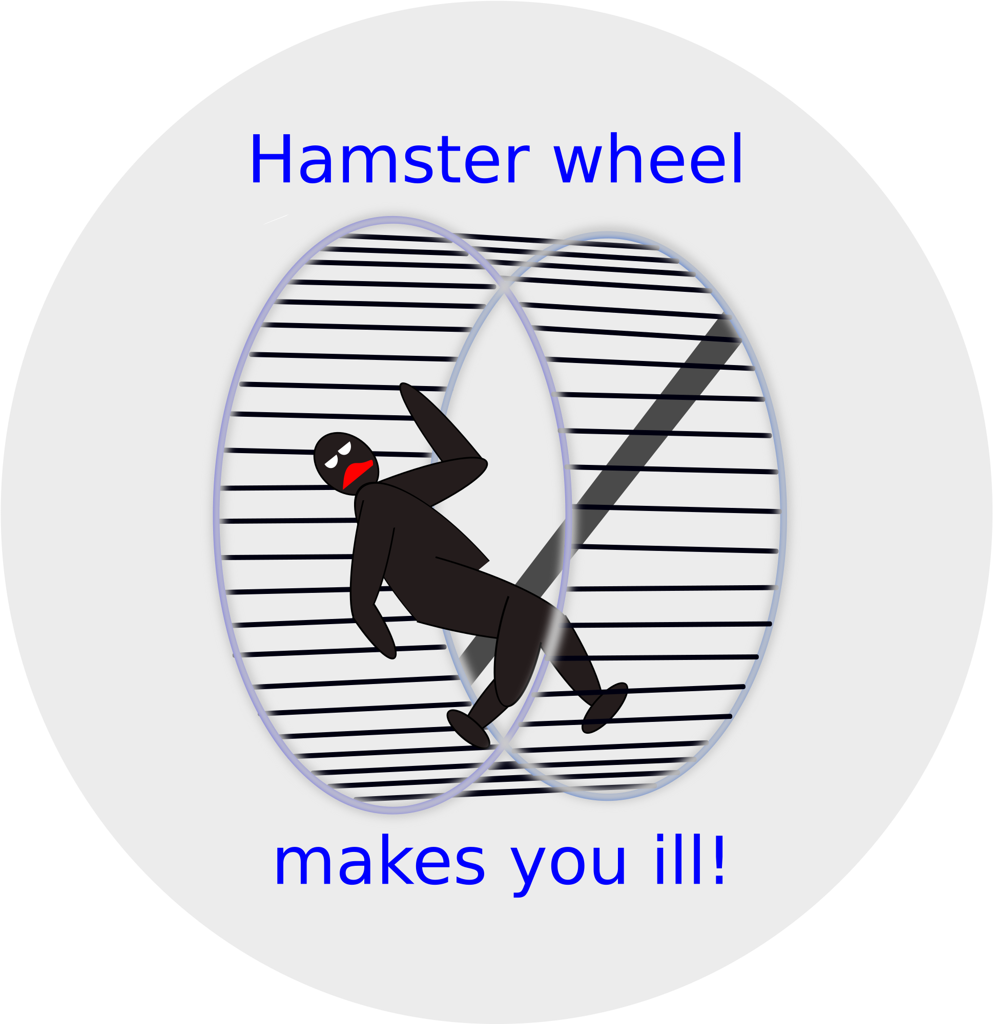 Hamster Wheel Hamster Ball Hamster Cage The Hampsterdance - Snowboarding Clipart (1061x750), Png Download