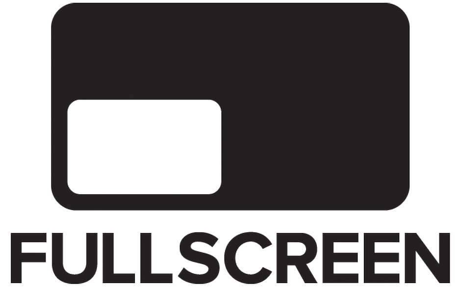 Full Screen Logo - Full Screen Button Clipart (940x585), Png Download