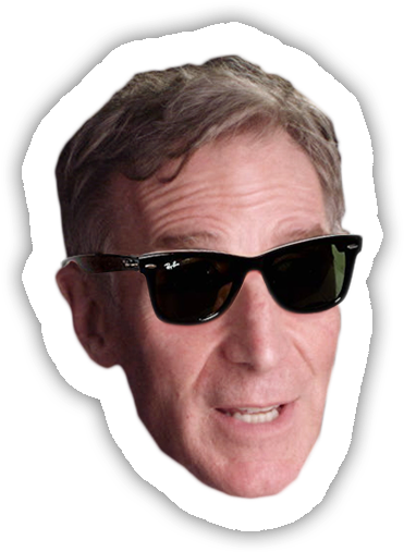 Bill Nye Emojis Album On Imgur Png Bill Nye Face - Senior Citizen Clipart (1024x768), Png Download