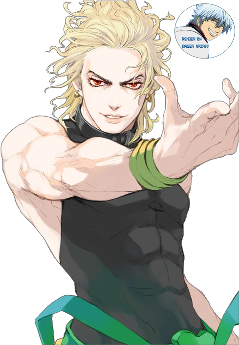 Dio Brando~jojo's Bizarre Adventure - Jojo's Bizarre Adventure Dio Fan Art Clipart (500x706), Png Download