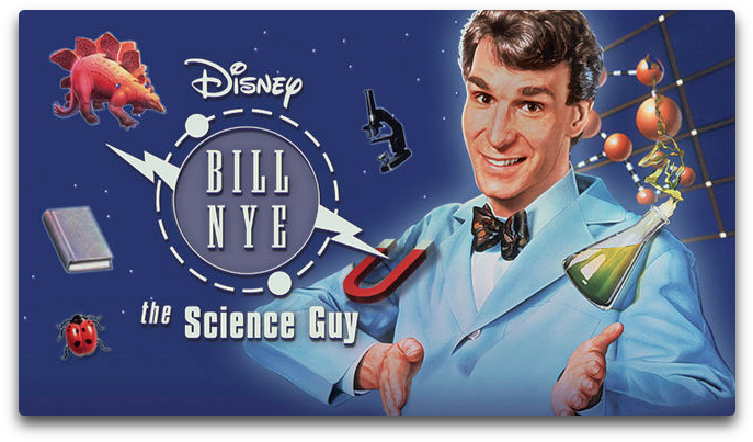 Bill Nye The Science Guy Netflix Clipart (713x443), Png Download