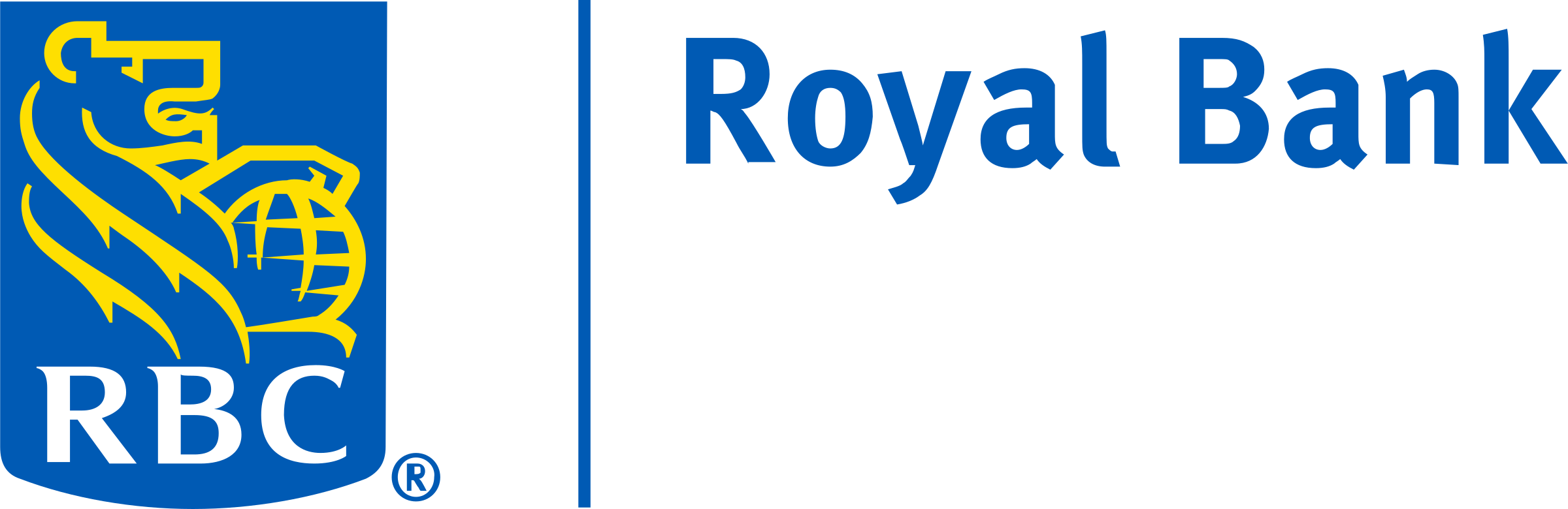 Rbc Royal Bank Logo Png Transparent Svg Vector Freebie - Rbc Royal Bank Logo Clipart (2400x780), Png Download