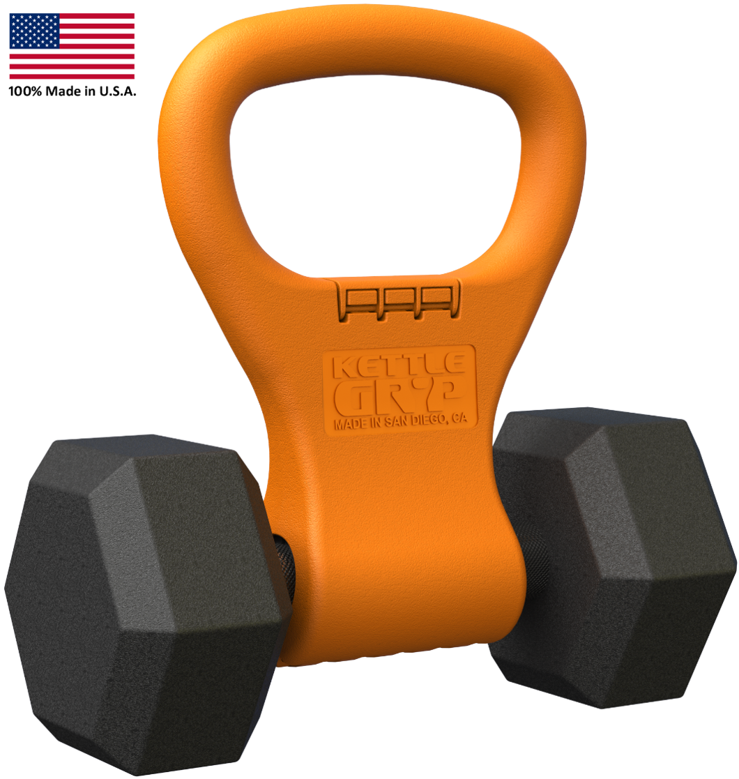 Kettle Gryp Kettlebell Converter Handle - Kettlebell Attachment For Dumbbell Clipart (1060x1117), Png Download