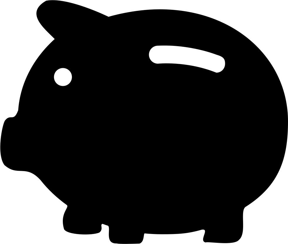 Piggy Bank Comments - Icon Clipart (981x830), Png Download