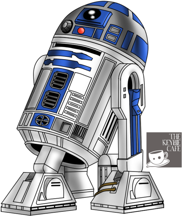 Star Wars Keybies - R2-d2 Clipart (800x800), Png Download