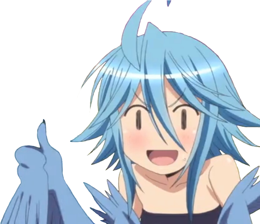 Nice - Papi Monster Musume Clipart (848x716), Png Download