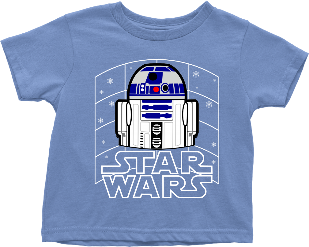 Toddler Boys Star Wars R2d2 Droid T Shirt - Star Wars Clipart (1024x1024), Png Download