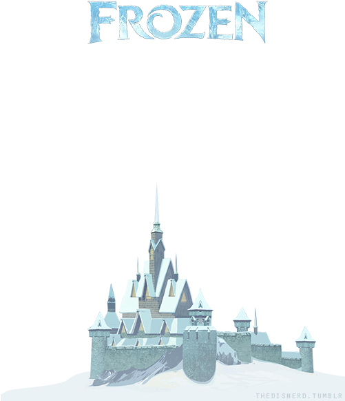 Frozen Images Frozen Castle Wallpaper And Background - Ice Castle Frozen Transparent Background Clipart (500x682), Png Download