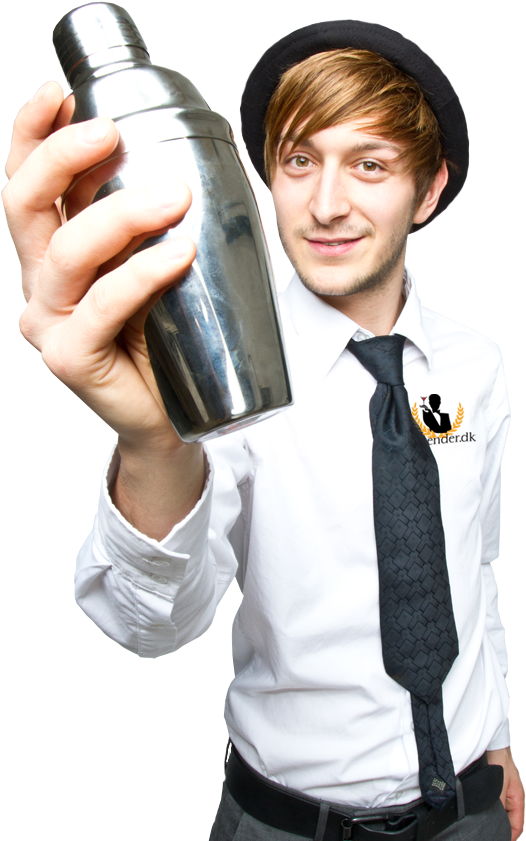 Bartender Med Stil - Drinking Clipart (637x906), Png Download