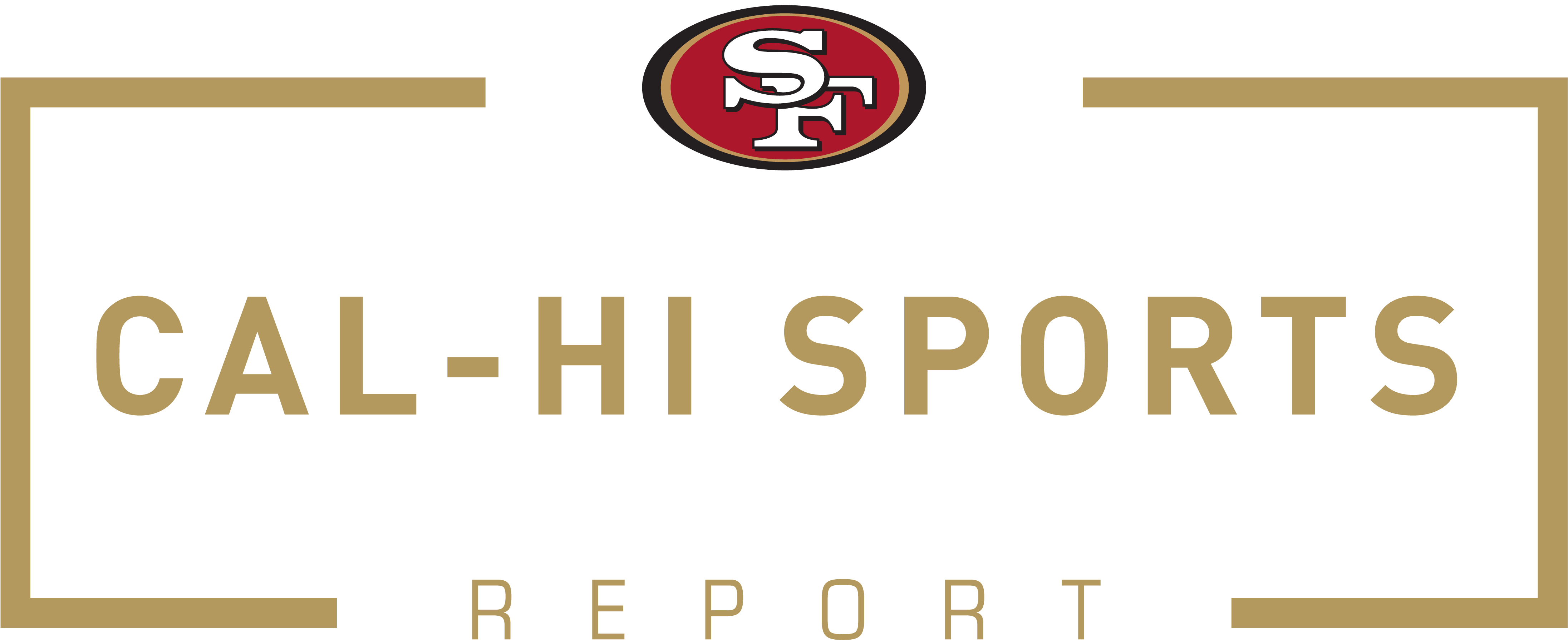 Cal Hi Sports Bay Area - San Francisco 49ers Clipart (4385x1791), Png Download