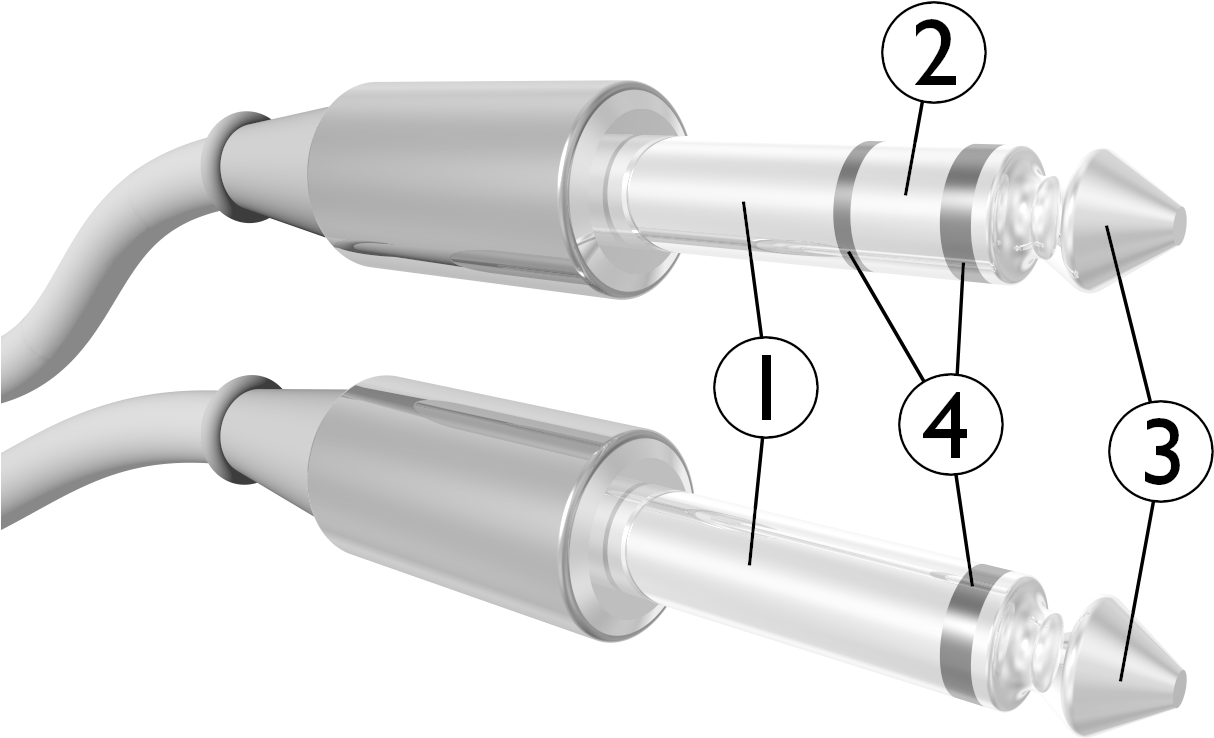 Jack Plug - Balanced Vs Unbalanced Jack Clipart (1280x864), Png Download