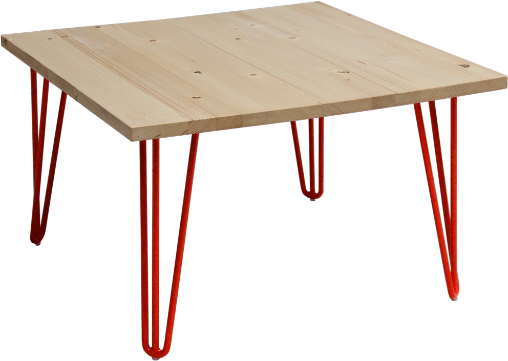 Paperclip Square Coffee Table - Coffee Table - Png Download (1024x743), Png Download