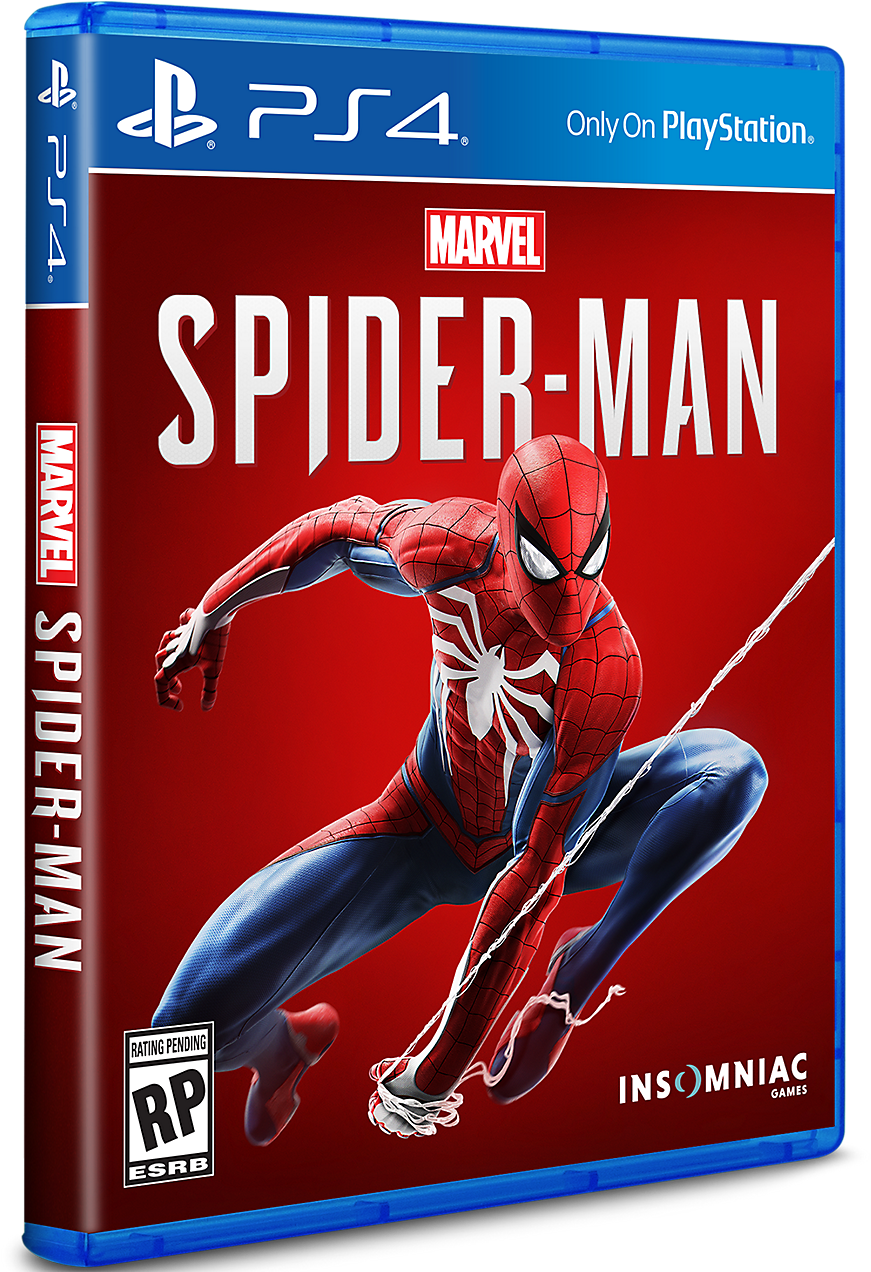 Standard Edition Marvel Spider Man Ps4 Clipart Large Size Png Image
