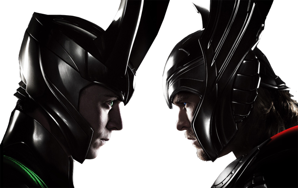 Share This Image - Loki And Thor Fighting Clipart (950x600), Png Download