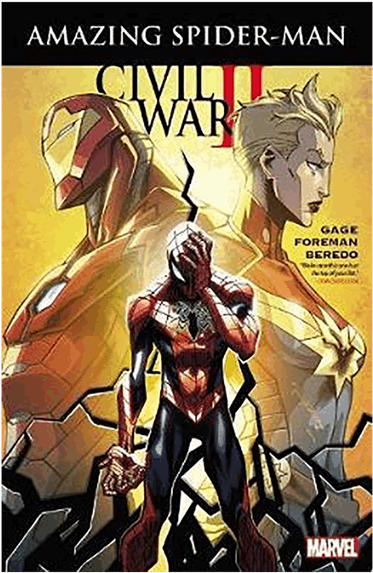 1 Of - Civil War 2 Spiderman Clipart (600x600), Png Download