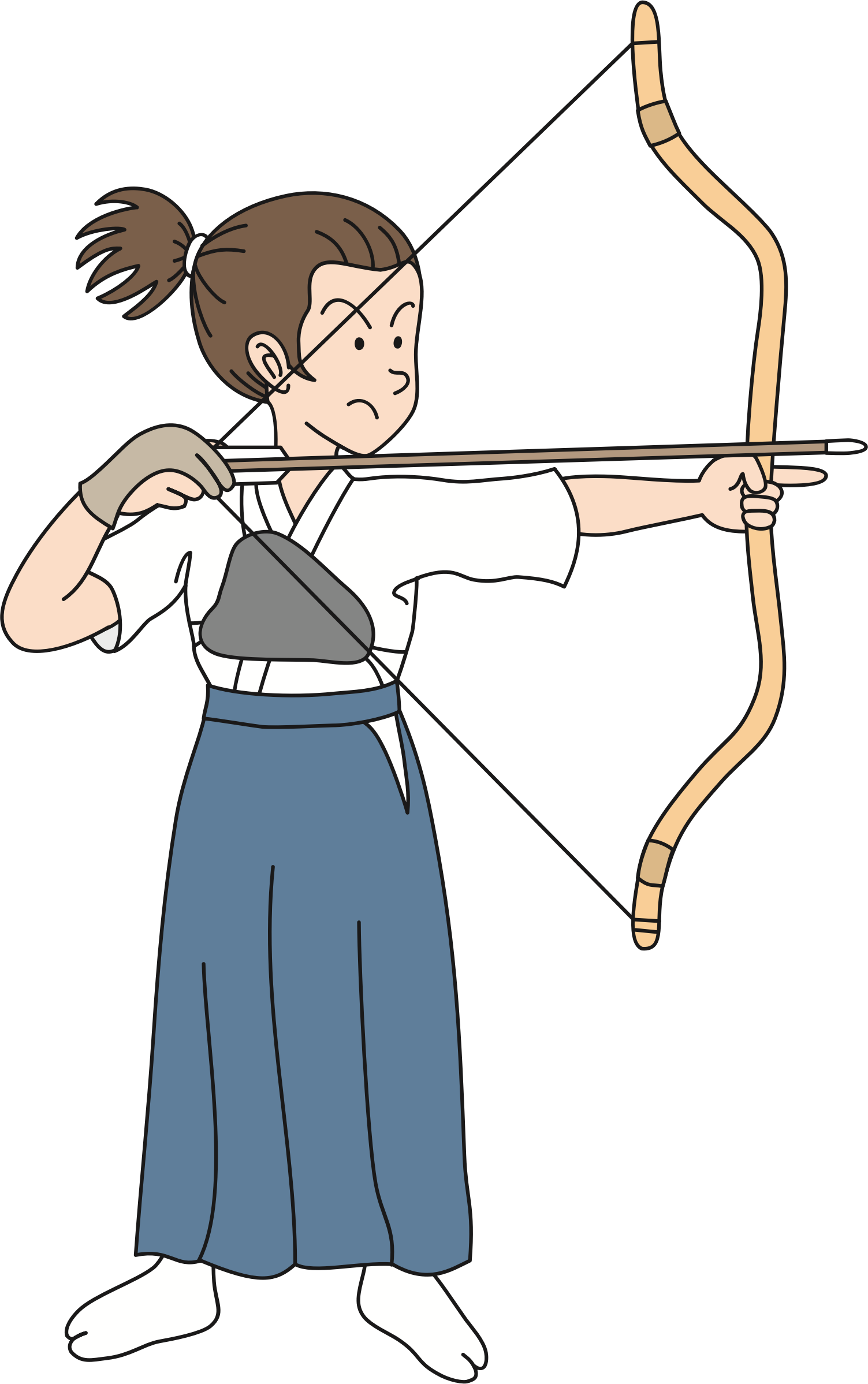 Clipart - Target Archery - Png Download (1503x2397), Png Download