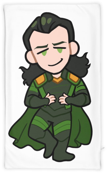 Loki [body Pillow] - Cartoon Clipart (600x600), Png Download