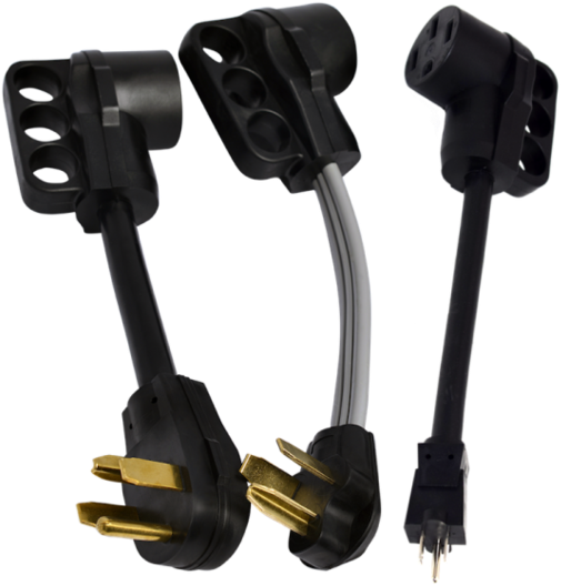 Electric Plug Adapters For Ev Chargers Image - Cable Clipart (600x600), Png Download