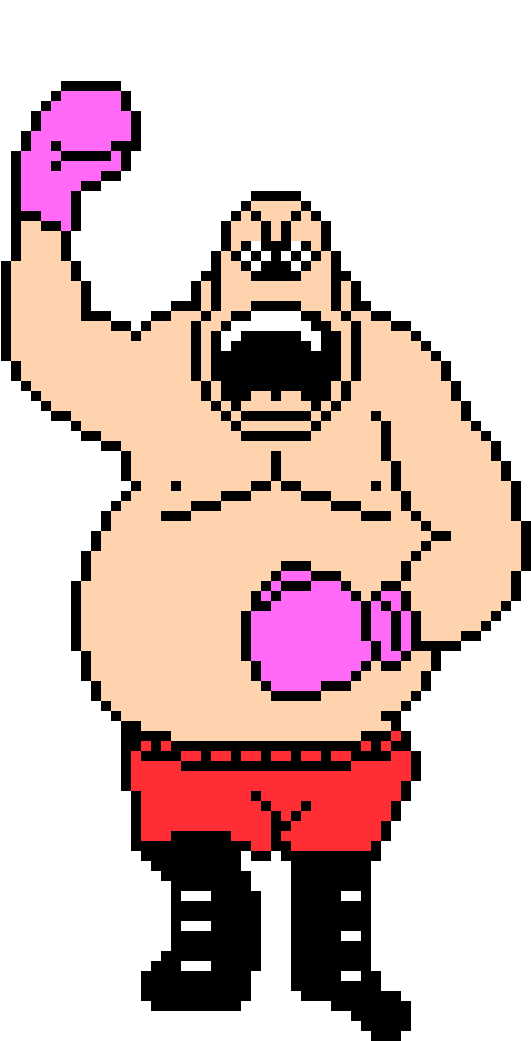 King Hippo King Hippo Punch Out Clipart Large Size Png Image PikPng