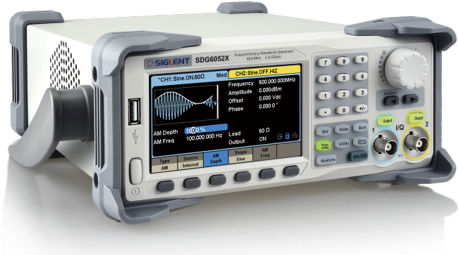 Siglent Sdg6032x 350mhz - Siglent Sdg6032x Clipart (800x534), Png Download