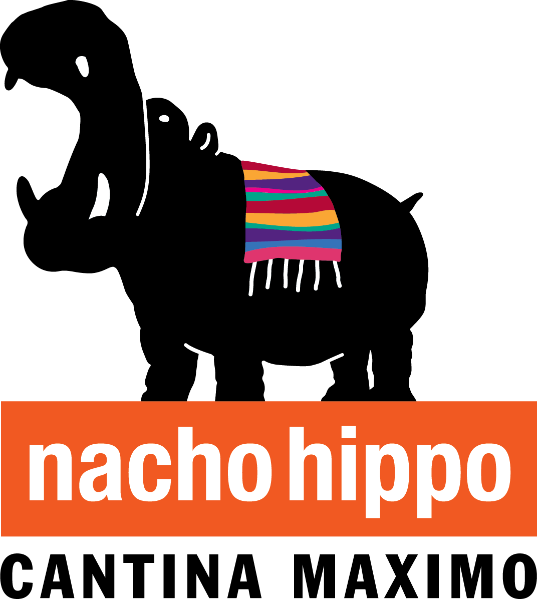 Clipart Transparent Stock Drink Menu For Nacho Hippo - Nacho Hippo Logo - Png Download (1072x1196), Png Download