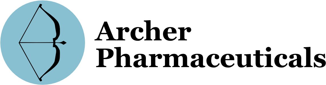 Archer Pharamaceuticals Logo - M Going To Hogwarts Clipart (1160x314), Png Download