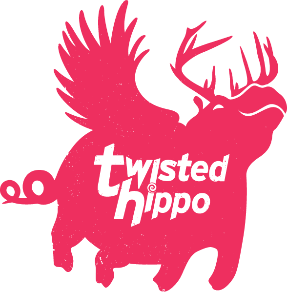 Twisted Hippo Chicago Clipart (588x598), Png Download