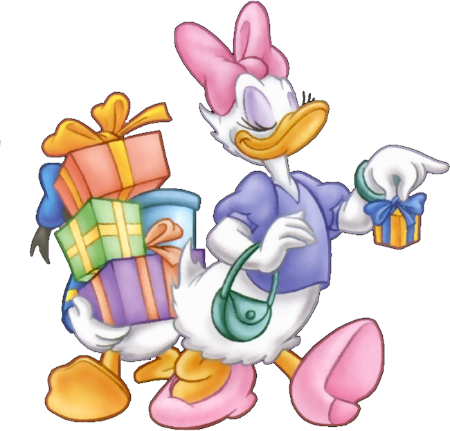 Donald Duck Clipart Disney Cars - Daisy Duck - Png Download (650x622), Png Download