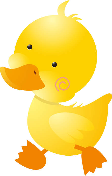 Donald Duck Little Yellow Duck Project Baby Ducks Cartoon - Baby Duck Cartoon Clipart (452x709), Png Download