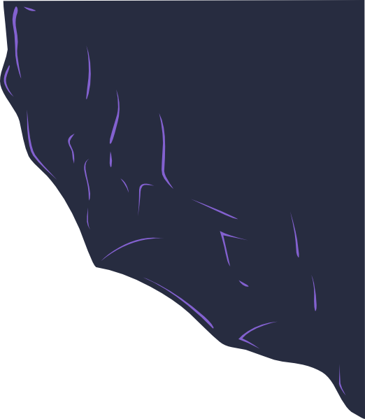 Cave Purple Png Clipart (522x599), Png Download