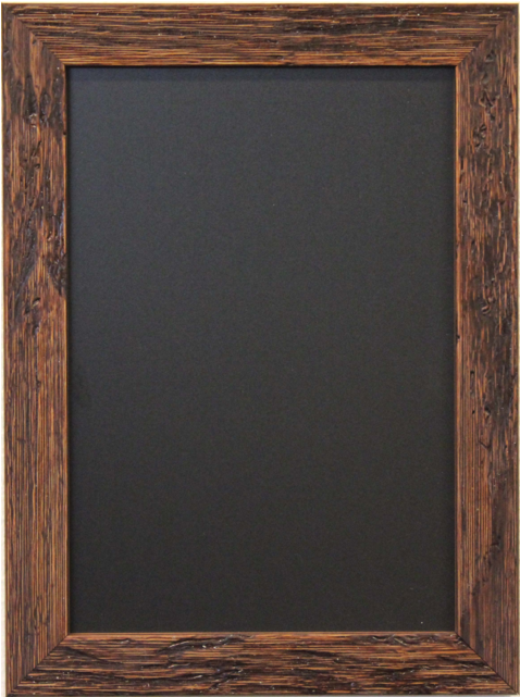 Chalkboard, Wood, 36x46cm, Brown - Picture Frame Clipart (640x640), Png Download