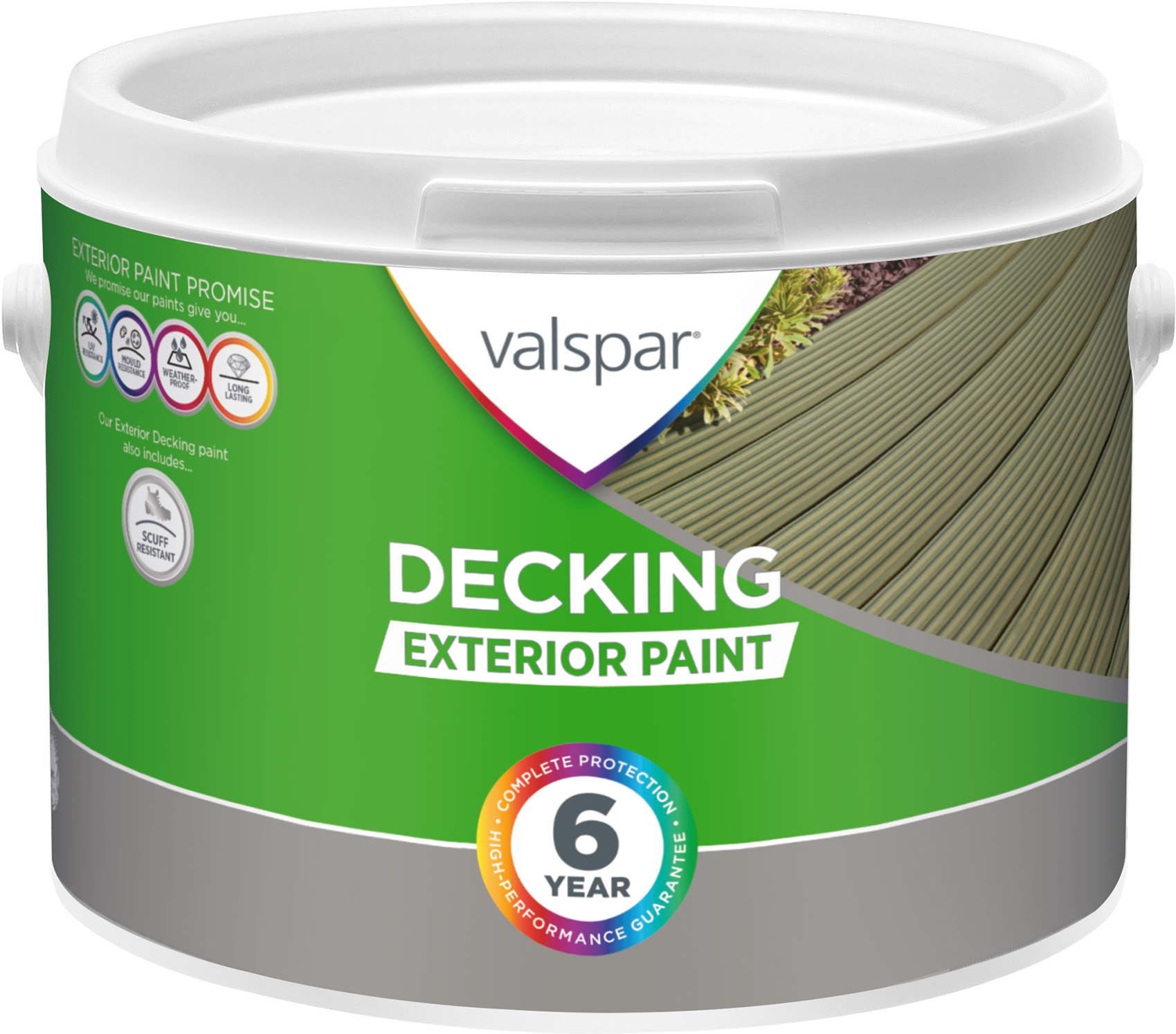 Valspar® Decking Colours Is A Durable Coating For Garden - Shae Put Your Love Glasses Clipart (2180x2104), Png Download