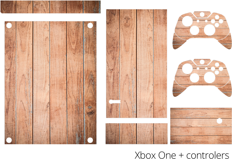 Wooden Texture Xbox Skin Sticker - Plank Clipart (800x566), Png Download