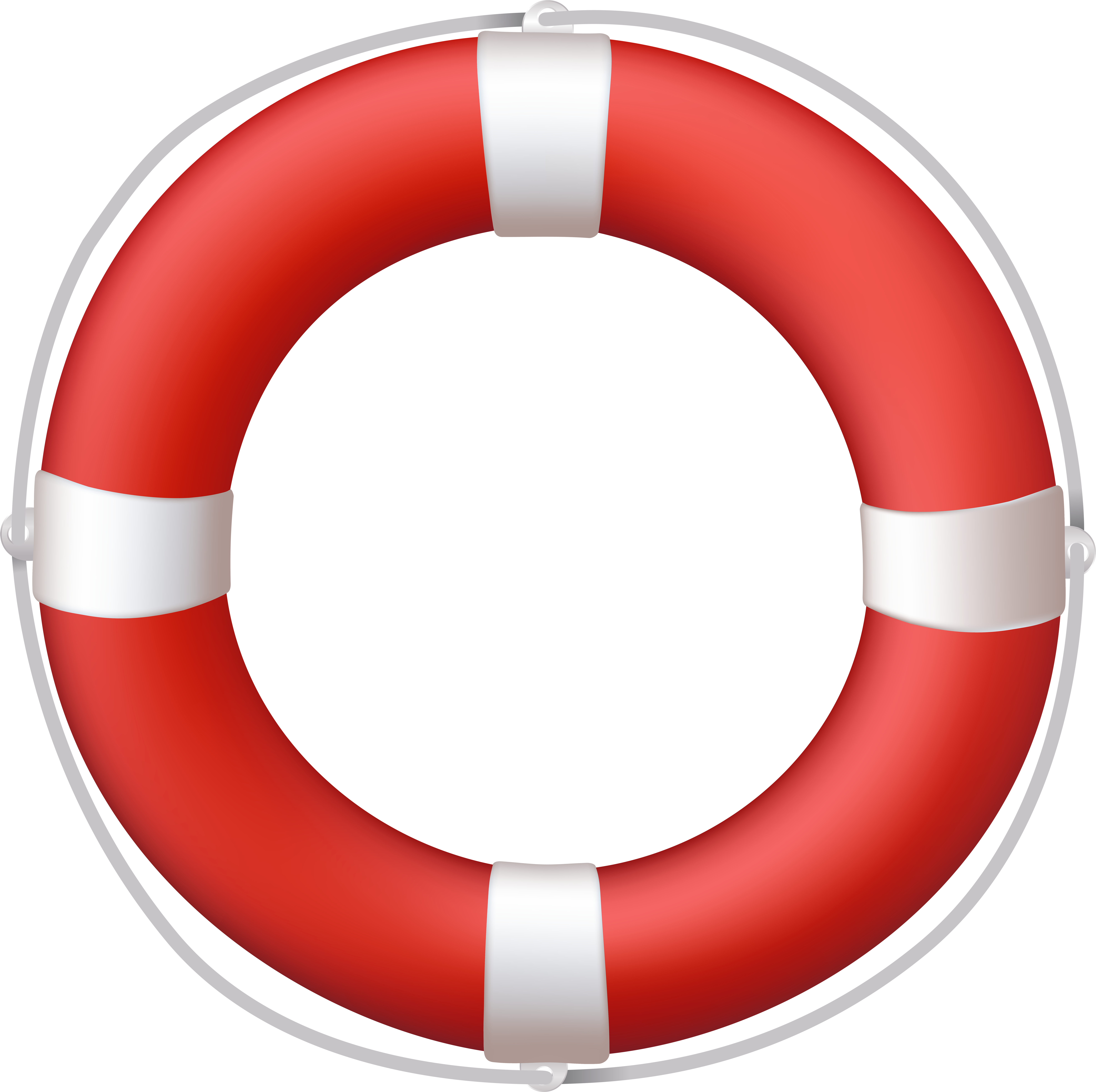 Red Life Belt Png Clip Art Transparent Png (8026x8000), Png Download