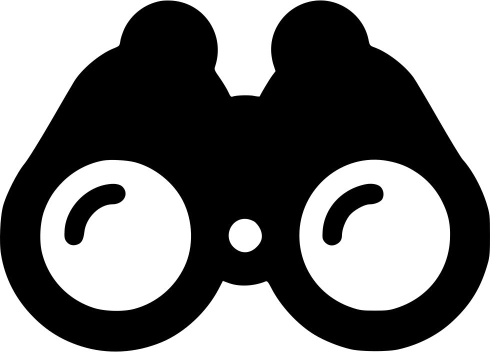 Png File Svg - Binoculars Icon Png Clipart - Large Size Png Image - PikPng