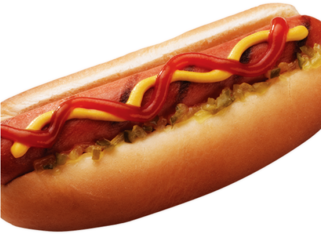 Hot Dog Png Transparent Images - Hot Dog Transparent Background Clipart (640x480), Png Download
