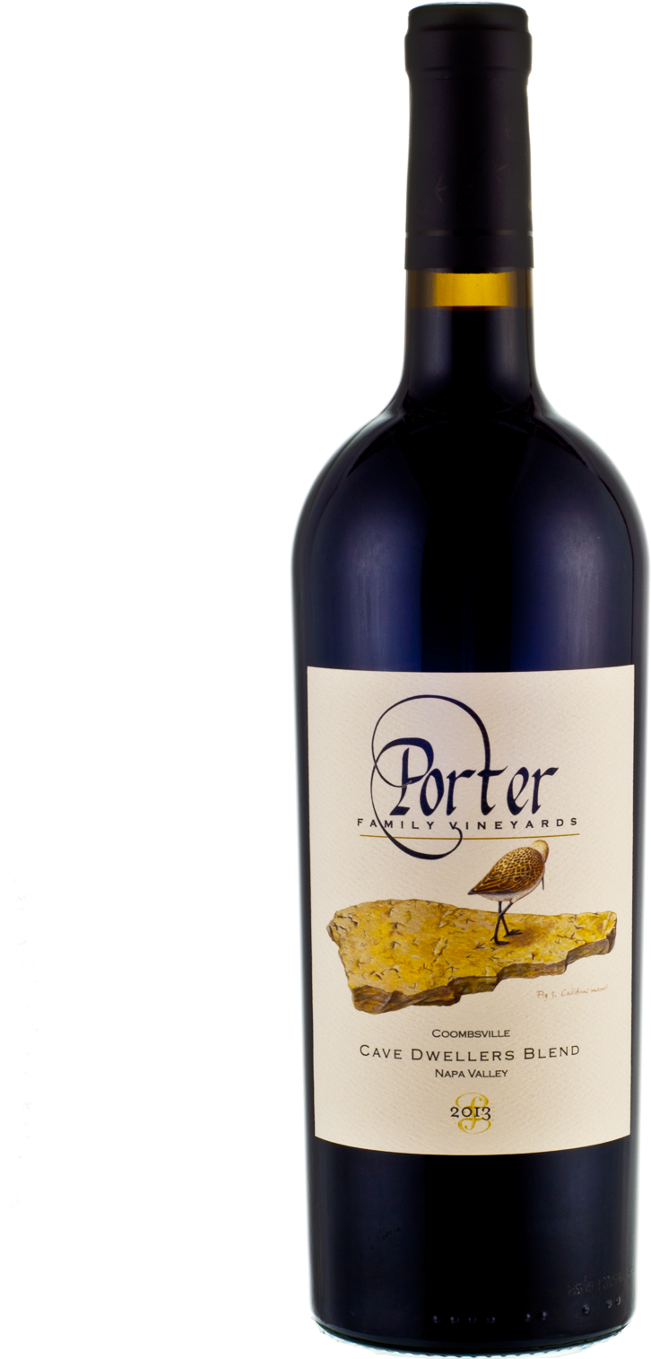 2013 Cave Dwellers Blend - Glass Bottle Clipart (1024x1530), Png Download