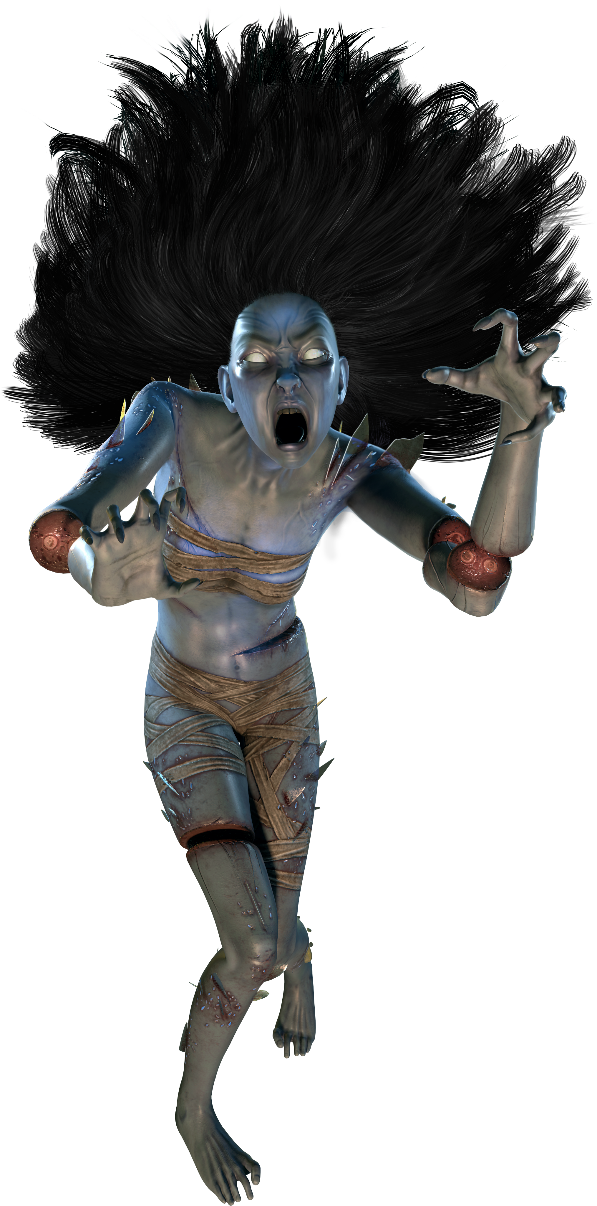 Today, The Ninth Chapter In The Popular Multiplayer - Dead By Daylight Spirit Png Clipart (4096x4110), Png Download