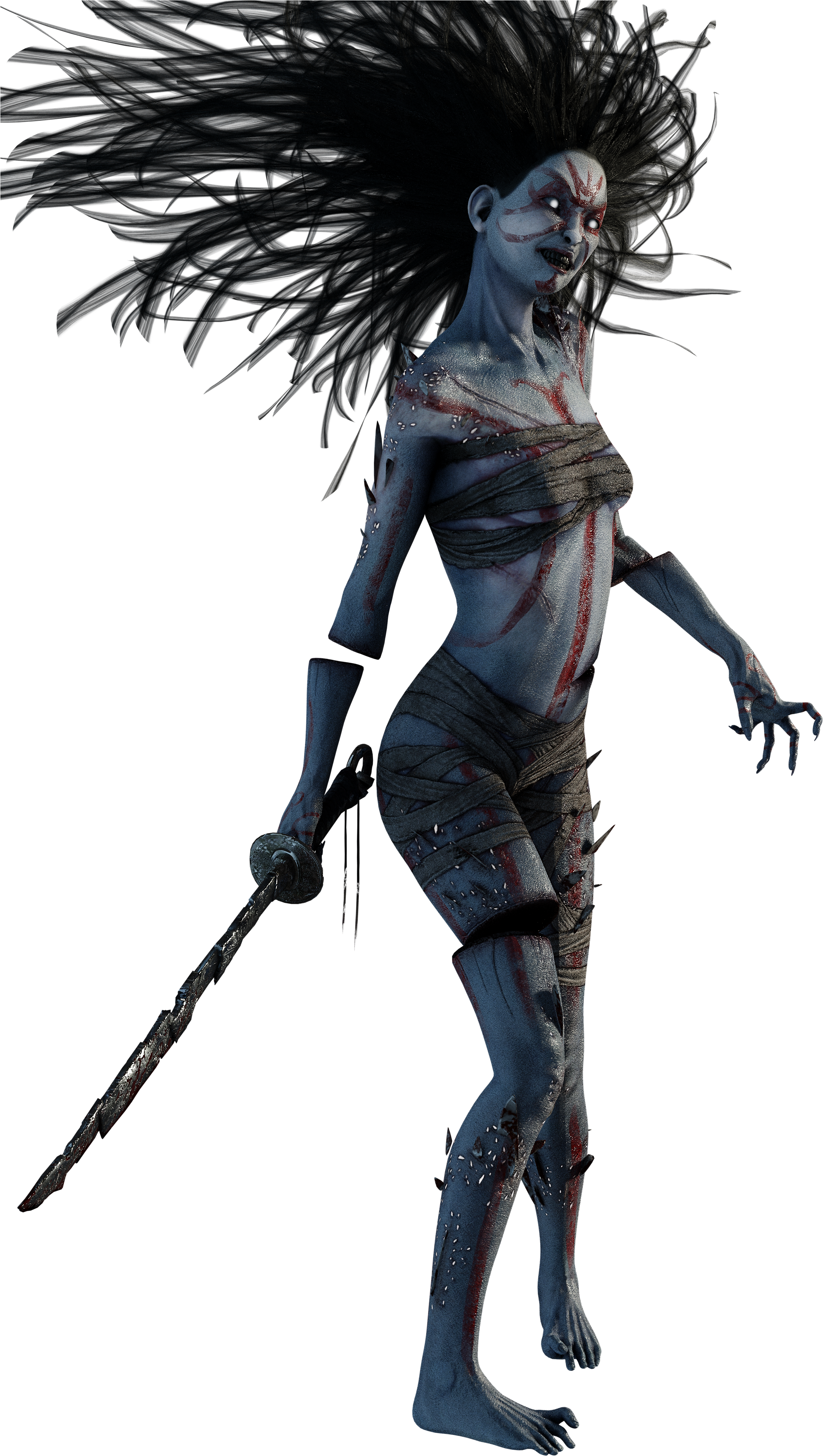 Fan Contentspirit - Dead By Daylight The Spirit Clipart (2160x4096), Png Download