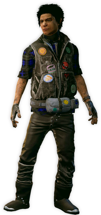 Jake Park 80s - Dead By Daylight Daddy Jake Clipart (390x829), Png Download