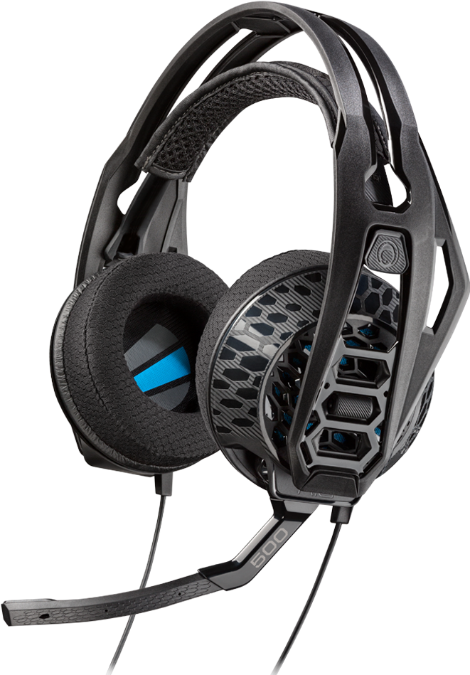 Plantronics Rig 500e Headset Clipart (817x967), Png Download