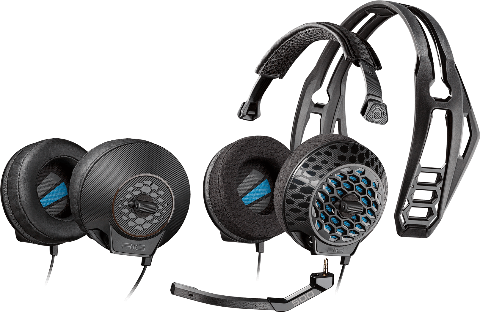 Plantronics Rig500e Clipart (1613x1063), Png Download