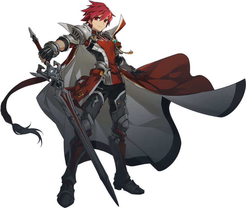 3 Elsword Big - Elsword Elsword Clipart (1000x726), Png Download