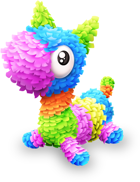 Pinata Png - Imagenes De Piñatas Png Clipart (600x600), Png Download