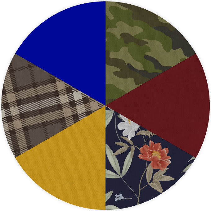 Fall Fashion Color Wheel - Circle Clipart (680x680), Png Download