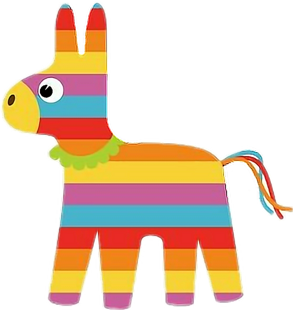 Pinata Sticker - Pinata Clipart Transparent - Png Download (1024x1083), Png Download