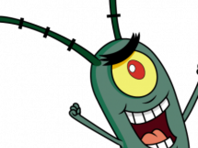 Plankton Spongebob Clipart (640x480), Png Download